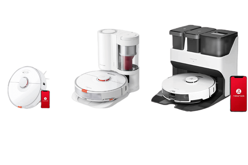 Roborock Saugroboter sind zu sehen.